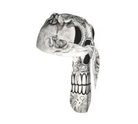 Mexican Skull Print Cycling Bandana Quick Dry Skull Cap Breathable Tie Back Riding Headwear Running Gear 55-60 cm