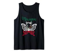 Mexican Soul Butterfly Mexico Tank Top