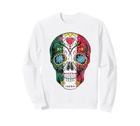 Mexican Sugar Skull Cinco De Mayo Vintage Vintage Sweatshirt