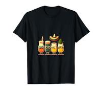 Mexican Themed Beer Glasses Mexican Beer Lovers T-Shirt