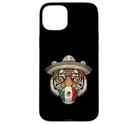 Mexican Tiger Poncho Cinco De Mayo Fiesta Sombrero Meme Case for iPhone 15 Plus