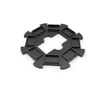 Mexican Train Hub - Black - Replacement Center Hub for Mexican Train Dominoe Game - by Aerolayer