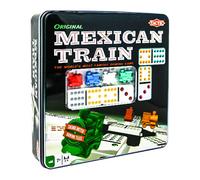 Mexican Train in Tin - 91 double 12 dominoes Board Game - Brand New Sealed