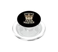 Mexican Train Master Domino Player Sombrero PopSockets PopGrip for MagSafe