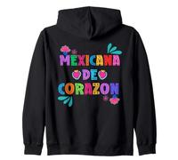 Mexicana de corazón! Hispanic Heritage Month Zip Hoodie