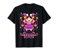 Mexicana Muñequitas Mexican Womens Doll Lele María Mazahua T-Shirt