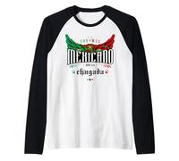 Mexicanos Funny and Sarcastic Mexican Street Spanish Slang Raglan Baseball Tee