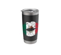 Mexicans Roots Cinco De Mayo Souvenir México Proud Heritage Stainless Steel Insulated Tumbler