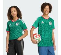 Adidas Mexico Home Junior Short Sleeve Jersey 2026 Size: 7-8 years, Colour: Green