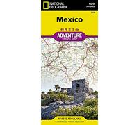 Mexico Adventure Map by National Geographic - Waterproof Foldable Travel Map Featuring Baja, Yucatán, Chiapas, Mexico City, and National Parks (National Geographic Adventure Map)