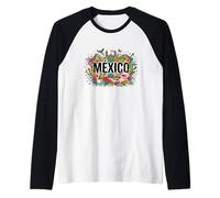 Mexico Axolotl Chihuahua Pointing Meme - Mexican Souvenir Raglan Baseball Tee
