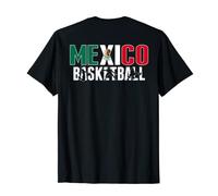 Mexico Basketball Fans Jersey - Mexican Flag Sport Lovers T-Shirt