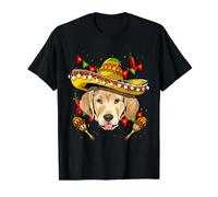 Mexico Cinco de Mayo Labrador Retriever Dog Mexican Party Value Graphic T-Shirt, Men, Black, L
