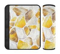 Mexico Cinco De Mayo Marble Stones Safari 2 Pack Shoulder pad for Strap Stop seat Belt Cutting into Neck for Sedan accesorios para carro