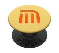 Mexico City Metro Subway Underground Train Logo PopSockets Adhesive PopGrip