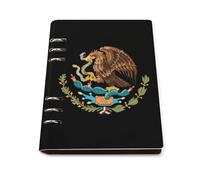 Mexico Coat of Arms Ea-gles Refillable Notebook for Work Study