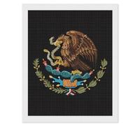 Mexico Flag Diamond Art Painting for Home Wall Decor Adults Arts Crystal Points Kits Full Square Drill