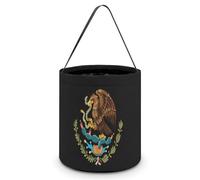 Mexico Flag Halloween Candy Tote Tricking Or Treating Bag Pumpkin Easter Eggs Bucket Best Party Gifts