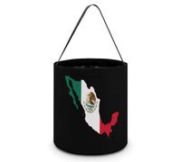 Mexico Flag Map Halloween Candy Bag Pumpkin Tricking Or Treating Tote Easter Eggs Bucket Best Party Gifts