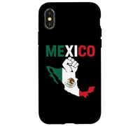 Mexico Flag Map Resist Mexican Pride Chicano Chingona Migra Case for iPhone X/XS