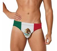 Mexico Flag Men's Swimwear Italian Flag Briefs Swim Trunk Triangle Thong Bikini Swimsuit