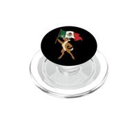 Mexico Flag Mexican Deer White Tailed Deer Buck Mexico Pride PopSockets PopGrip for MagSafe