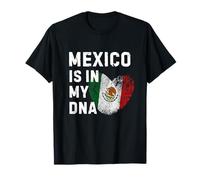 Mexico Flag Mexican DNA Mayan Aztec Inca Mexico T-Shirt