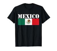 Mexico Flag Mexican Heritage National Pride Value Graphic T-Shirt