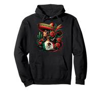 Mexico Flag Mexican Hispanic Siesta Pride Viva México Women Pullover Hoodie
