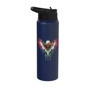 Mexico Flag Mexican Pride Mexican Roots Mexican Flag Stainless Steel Insulated Water Bottle