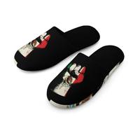 Mexico Flag Nation Spirit Cotton Slippers for Men Memory Foam House Slippers Soft Anti-skid Sole Indoor Outdoor Shoes