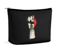 Mexico Flag Nation Spirit Cute Makeup Bag for Women Portable Cosmetic Pouch Lightweight Travel Toiletry Bags