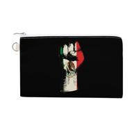 Mexico Flag Nation Spirit Cute Zero Wallet for Women Men Lightweight Coin Pouch with Zippered