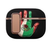 Mexico Flag Palm Printed Case Compatible for Airpods Pro 2 Earbud Cases Earphone Protective Covers