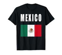 Mexico Flag Patriotic Mexican Pride Happy Independence Day T-Shirt
