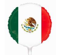 Mexico Foil Balloon 45 cm Diameter Party Decoration World Cup Balloon #103 Pack of 3
