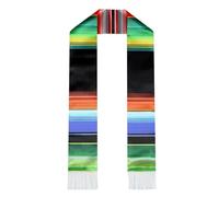 Mexico Graduation Stole - Mexican Sash for Graduation - Mexican Graduation Sash 2024, Traditional Stole Graduation Serape Scarf, Mexican Sarape Graduation Sash, Colorful2, Refer to