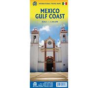 Mexico Gulf Coast: ITM Travel Reference Map 1:1300000