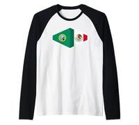 Mexico Heritage: Washington Pride Raglan Baseball Tee