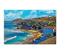 Mexico Jigsaw Puzzle 100 Piece Mexico Chileno Beach Los Cabos Puzzle Game Artwork Travel Souvenir 45,5x35,5CM