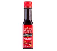Mexico Lindo Picante Negra Xxxtra Hot Sauce | Scoville Unit Level 80,000 | Sugar Free | 150 ml Bottles (Pack of 2)