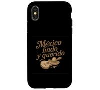 México Lindo y Querido Classic Mexican Guitar and Sombrero Case for iPhone X/XS