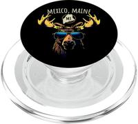 Mexico Maine USA Moose Wearing Sunglasses Design PopSockets PopGrip for MagSafe