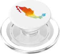 Mexico Map Mexican Proud PopSockets PopGrip for MagSafe