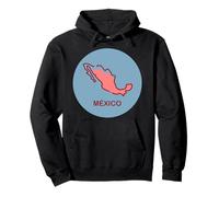 Mexico Map Mexican Proud Pullover Hoodie