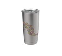 Mexico Map Mexican Proud Stainless Steel Insulated Tumbler