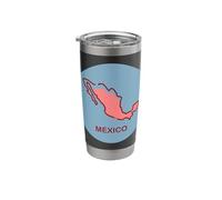Mexico Map Mexican Proud Stainless Steel Insulated Tumbler