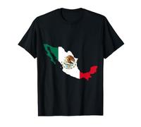 Mexico Map Mexican Proud Value Graphic T-Shirt