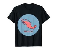 Mexico Map Mexican Proud Value Graphic T-Shirt