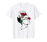 Mexico Mexican Flag Proud Woman Headscarf Mexican Pride T-Shirt